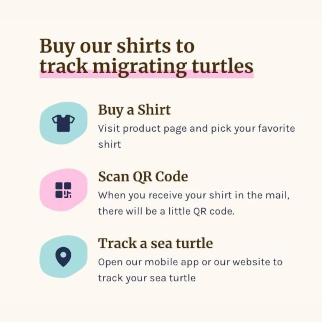 Do What You Love Long Sleeve Sea Turtle Tracking T-Shirt by Simply Southern
