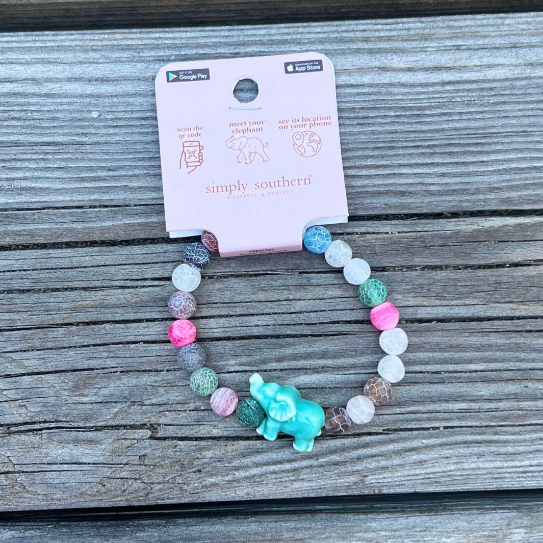 Elephant Tracking Bracelets by Simply Southern