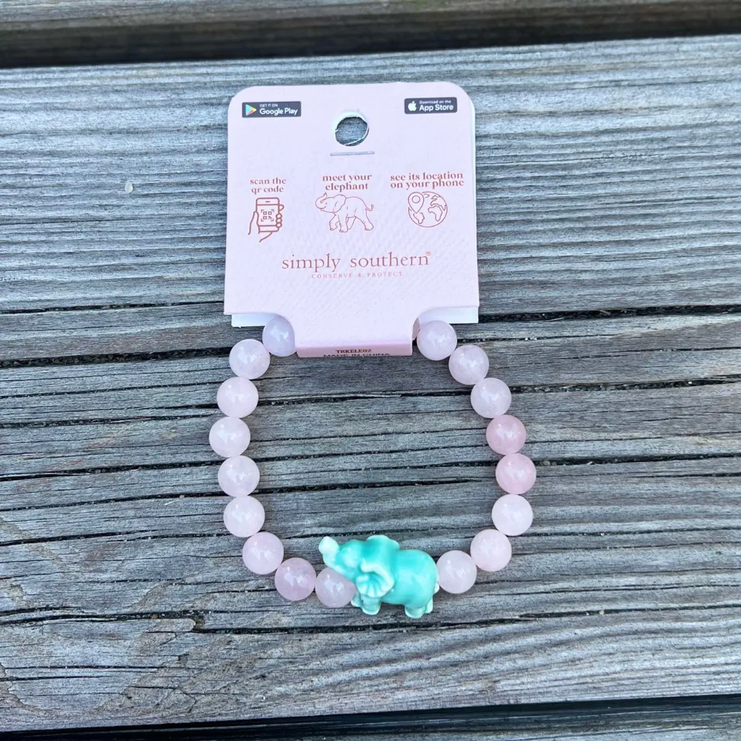 Elephant Tracking Bracelets by Simply Southern
