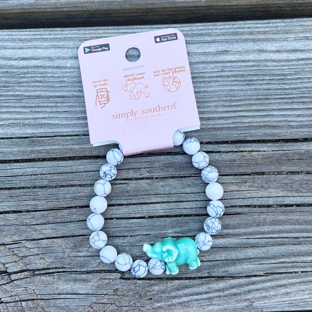 Elephant Tracking Bracelets by Simply Southern
