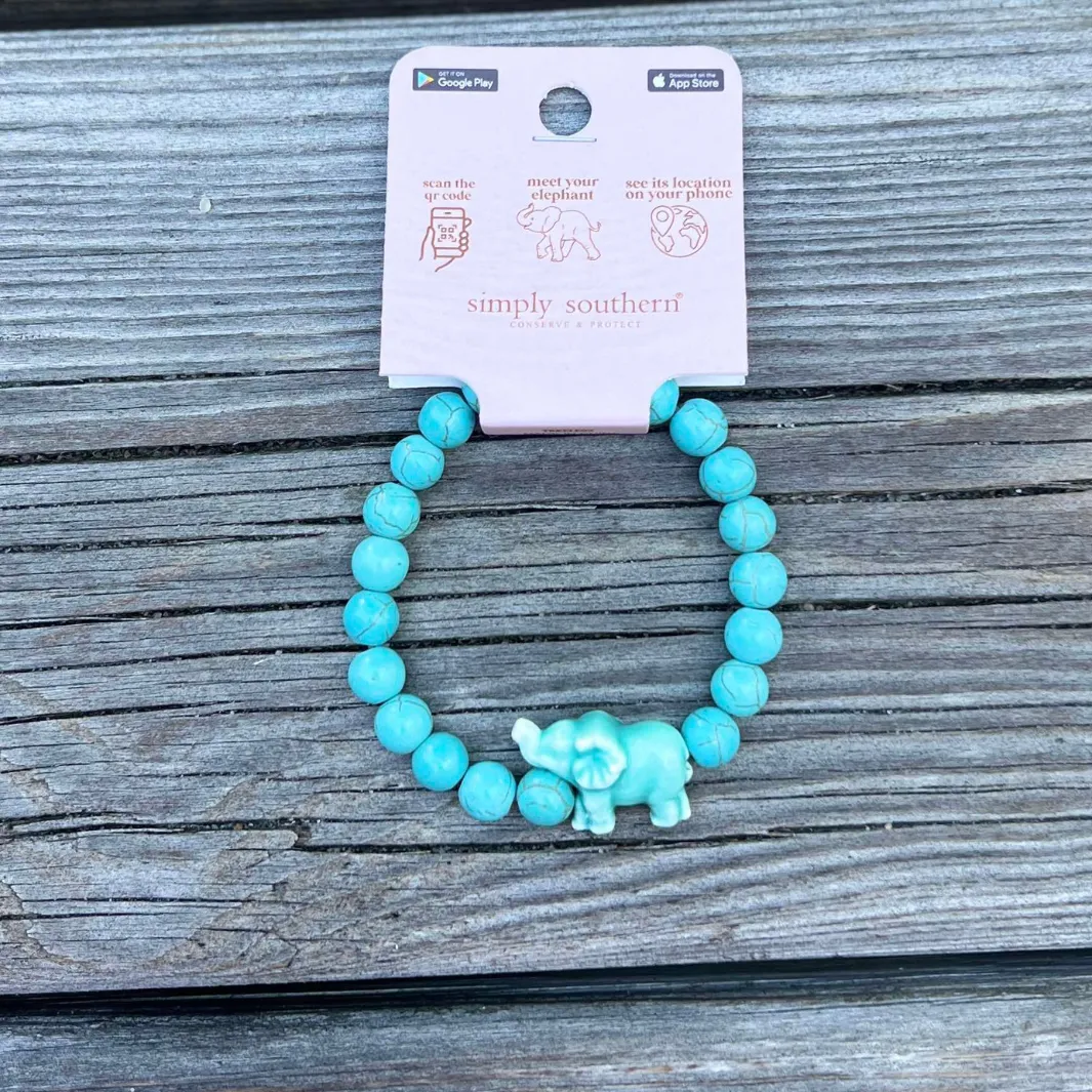 Elephant Tracking Bracelets by Simply Southern