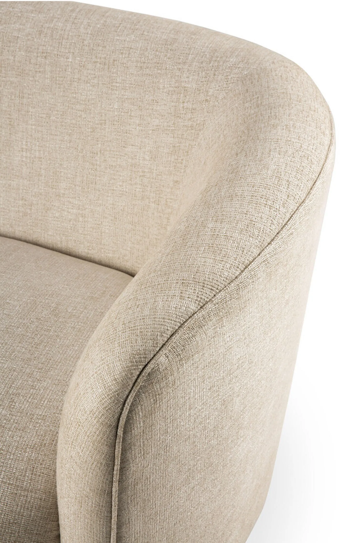 Ellipse Sofa - 3 Seater - Oatmeal