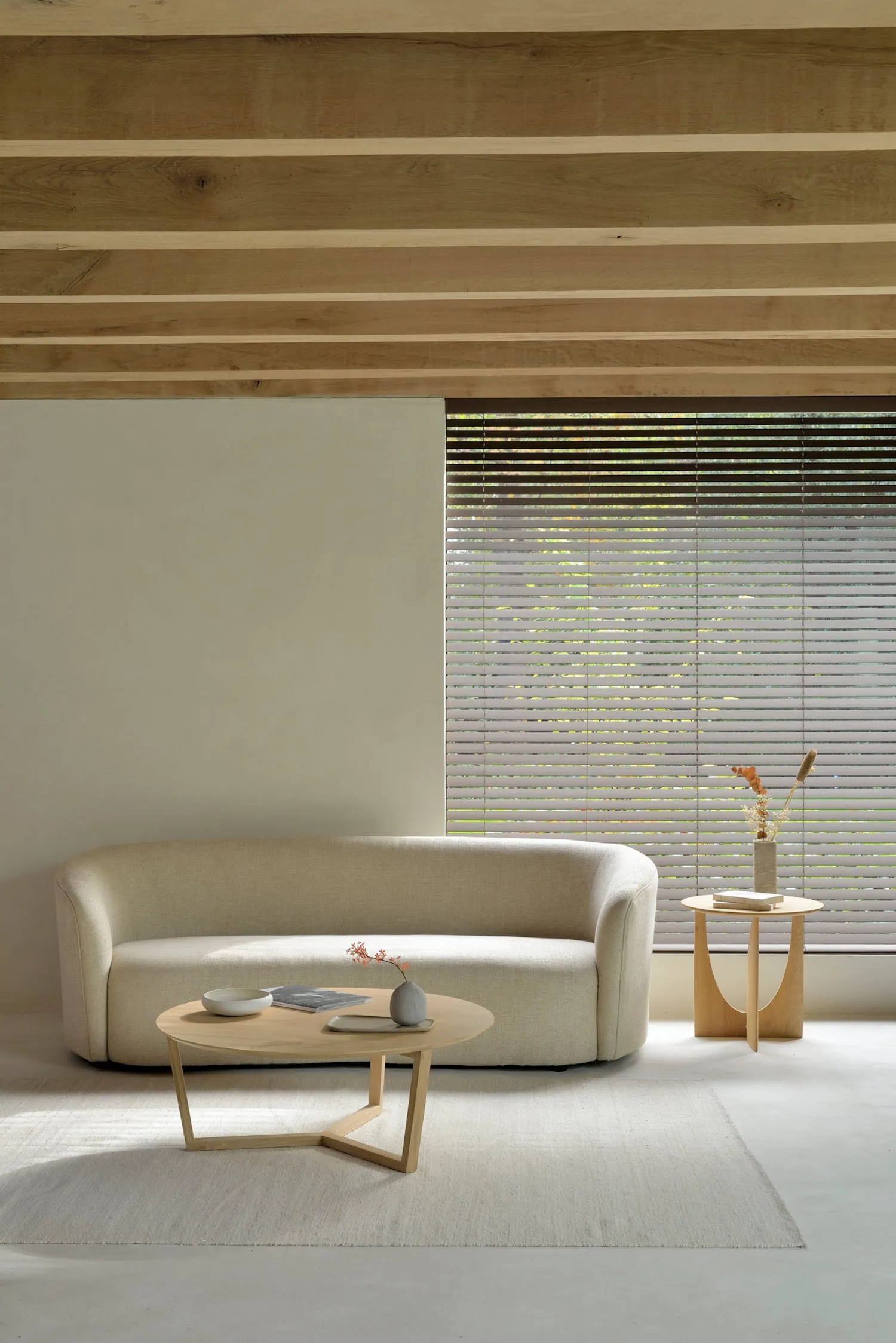 Ellipse Sofa - 3 Seater - Oatmeal