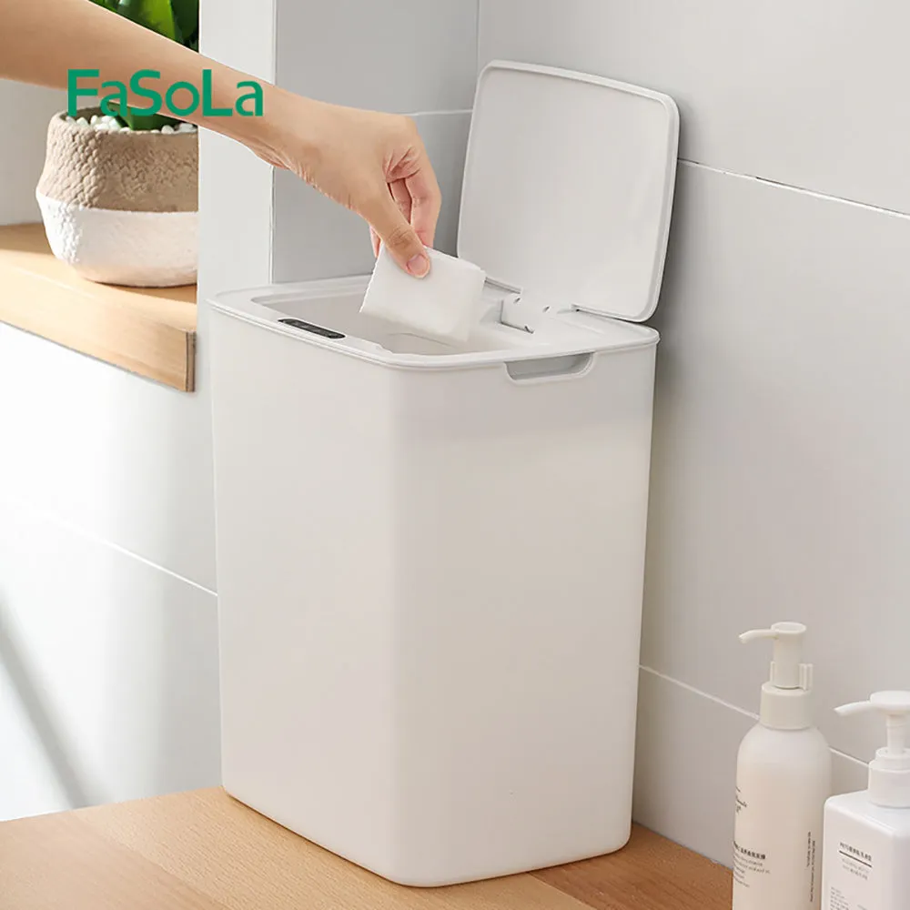 FaSoLa Sensor Trash Can - White