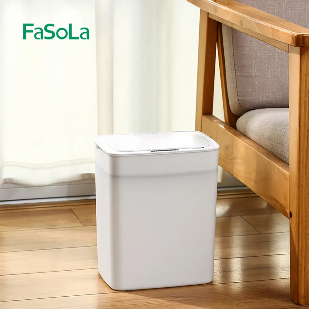 FaSoLa Sensor Trash Can - White