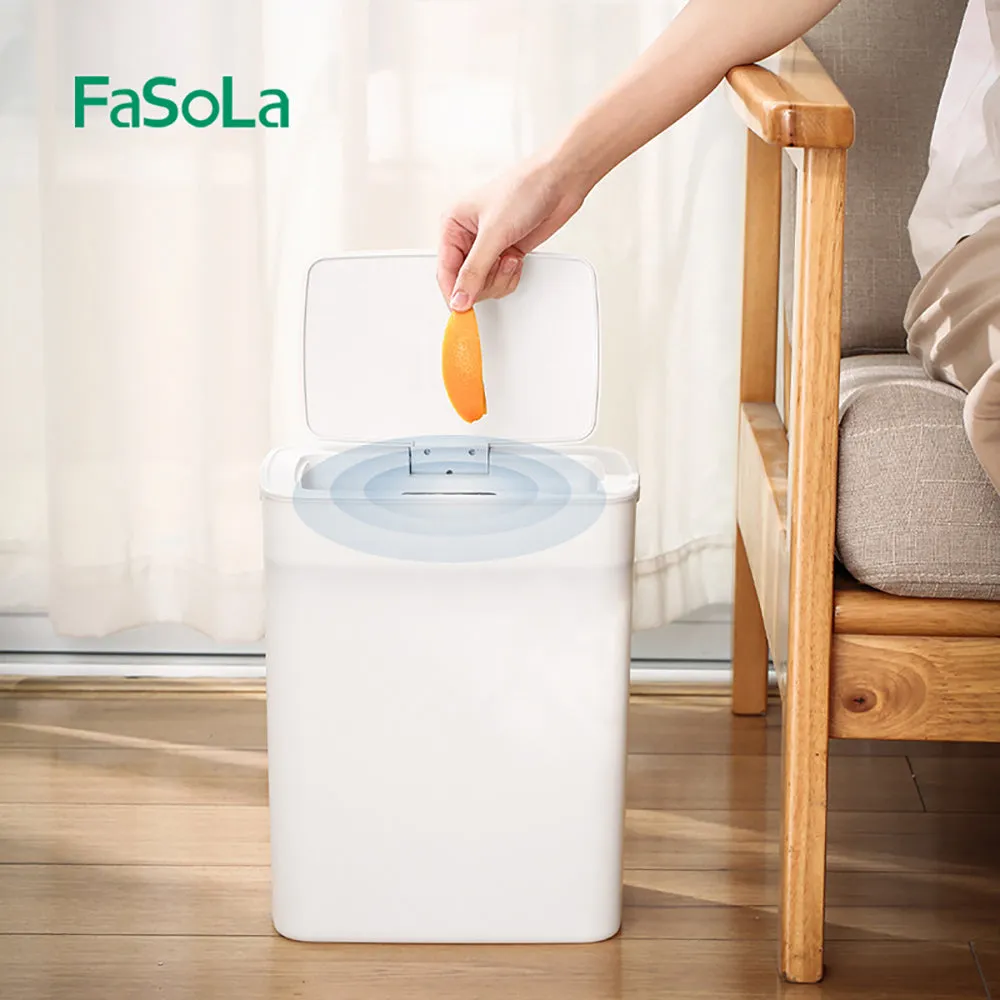 FaSoLa Sensor Trash Can - White
