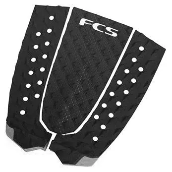 FCS T3 3 Piece Deck Pad - Black/Charcoal
