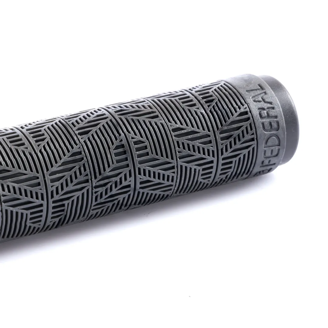 Federal Command Flangeless Grips - Black / Dark Grey Marble
