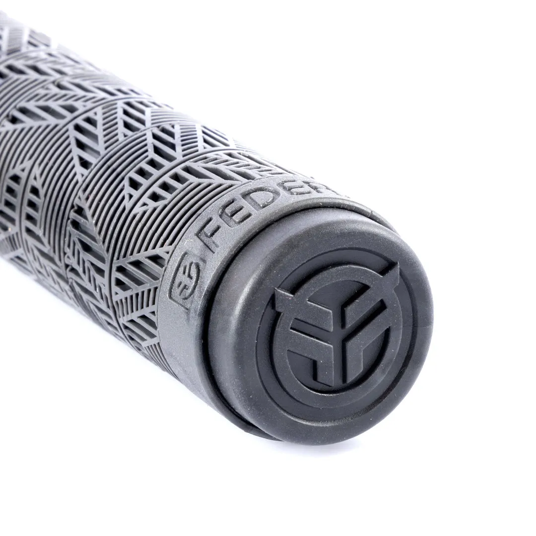 Federal Command Flangeless Grips - Black / Dark Grey Marble