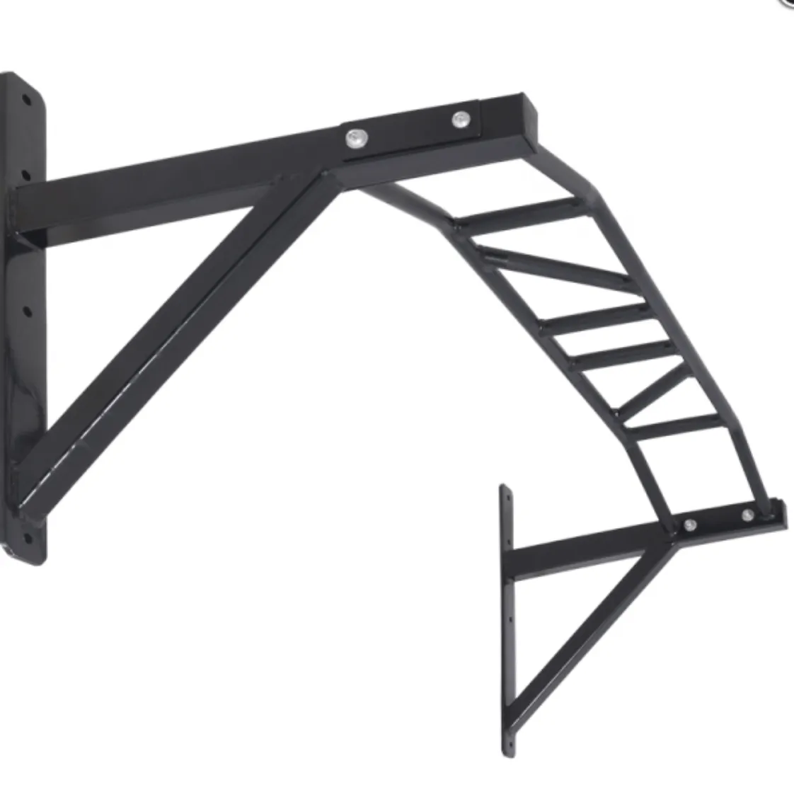 Fitness Hero Multi-Grip Chin Up Bar | Wall Mounted