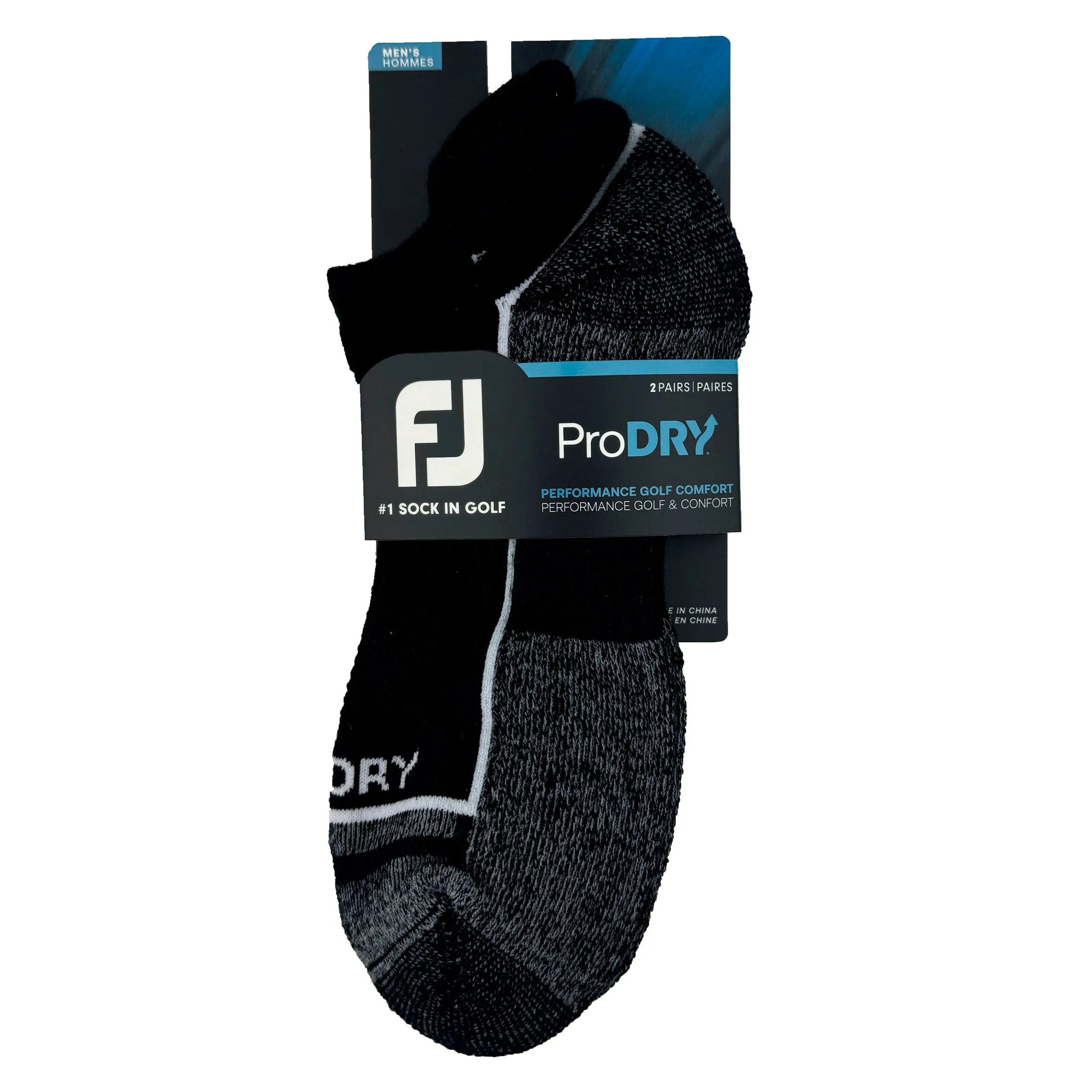 FootJoy Men's ProDry Roll Tab Golf Socks - 2 Pack