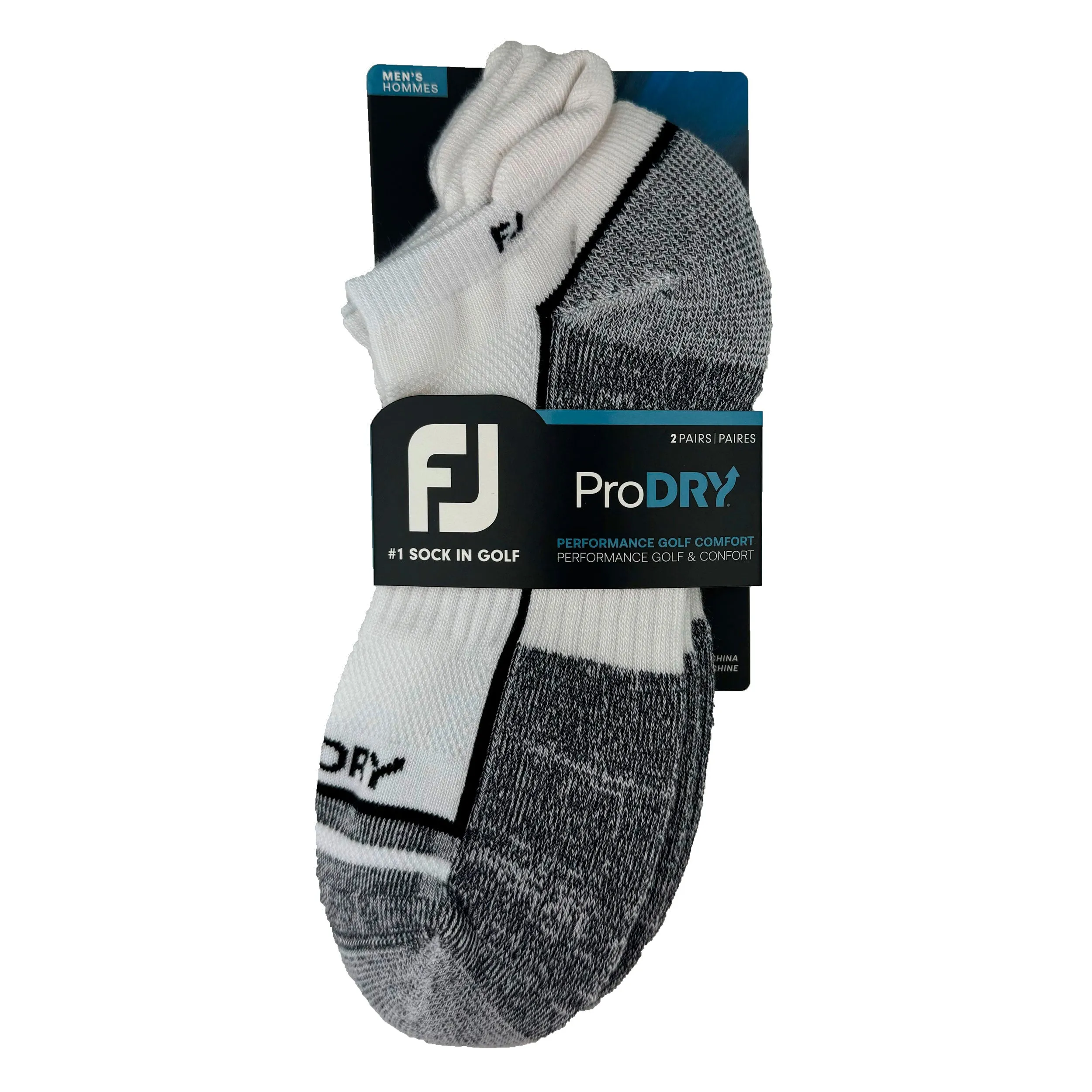 FootJoy Men's ProDry Roll Tab Golf Socks - 2 Pack