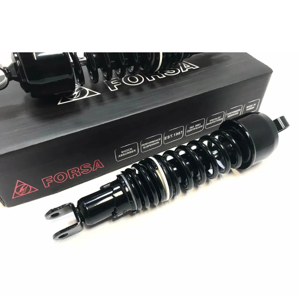 Forsa Twin Shock Type 3 Black / Black 335mm - Dual Spring
