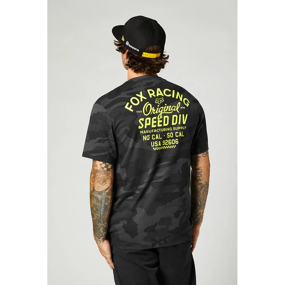 FOX OG CAMO SS TECH TEE [BLACK CAMO]