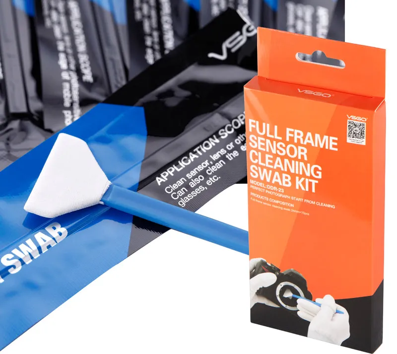 Full-Frame Sensor Cleaning Swabs (10pcs 24mm Sensor Cleaning Swabs) DDR-23