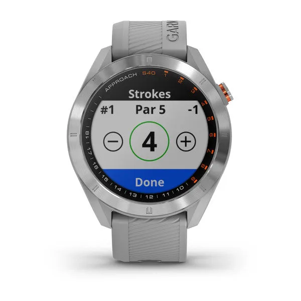 Garmin Approach S40 Stainless Steel