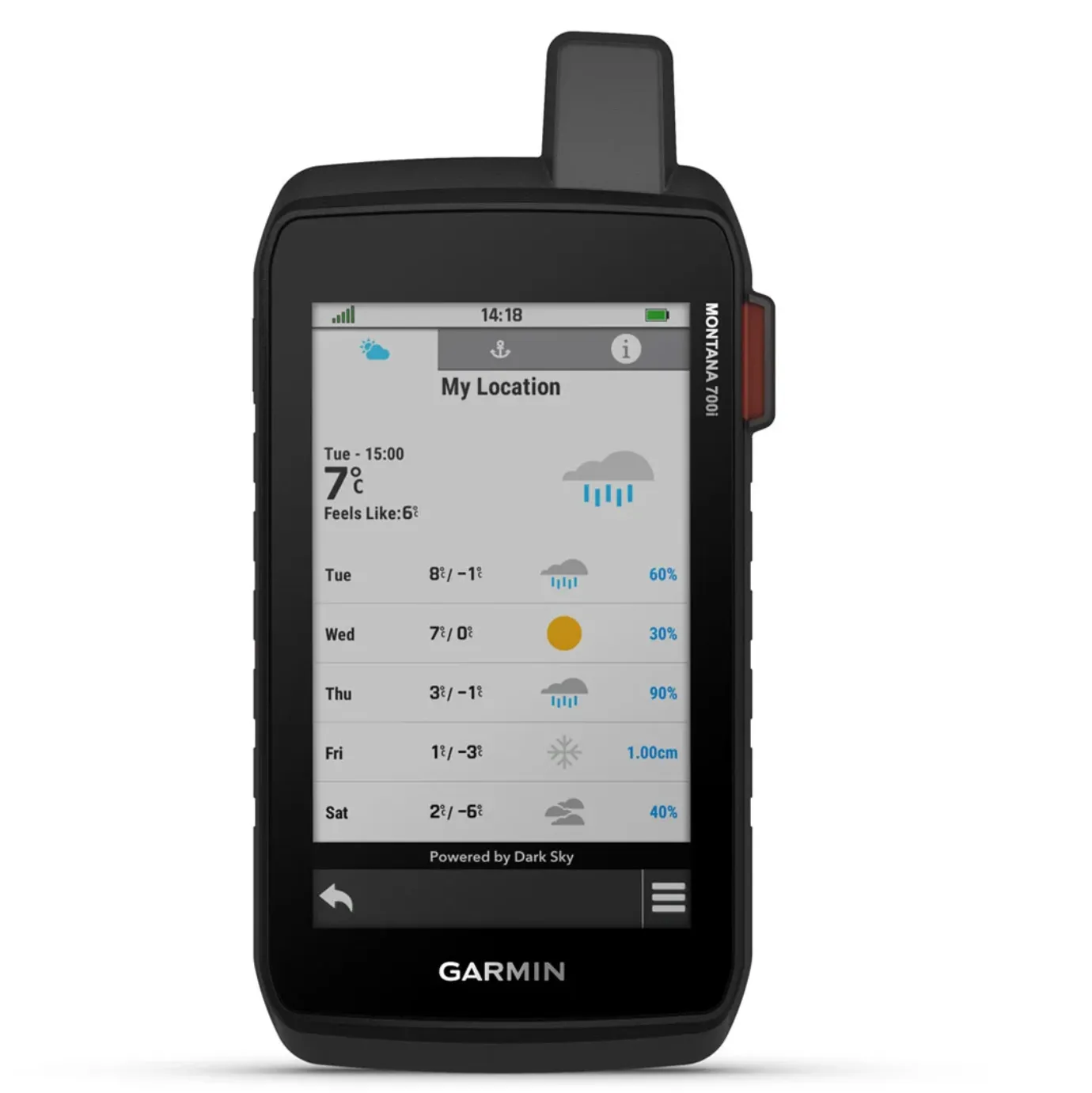Garmin GPS Montana 700i Touchscreen with inReach