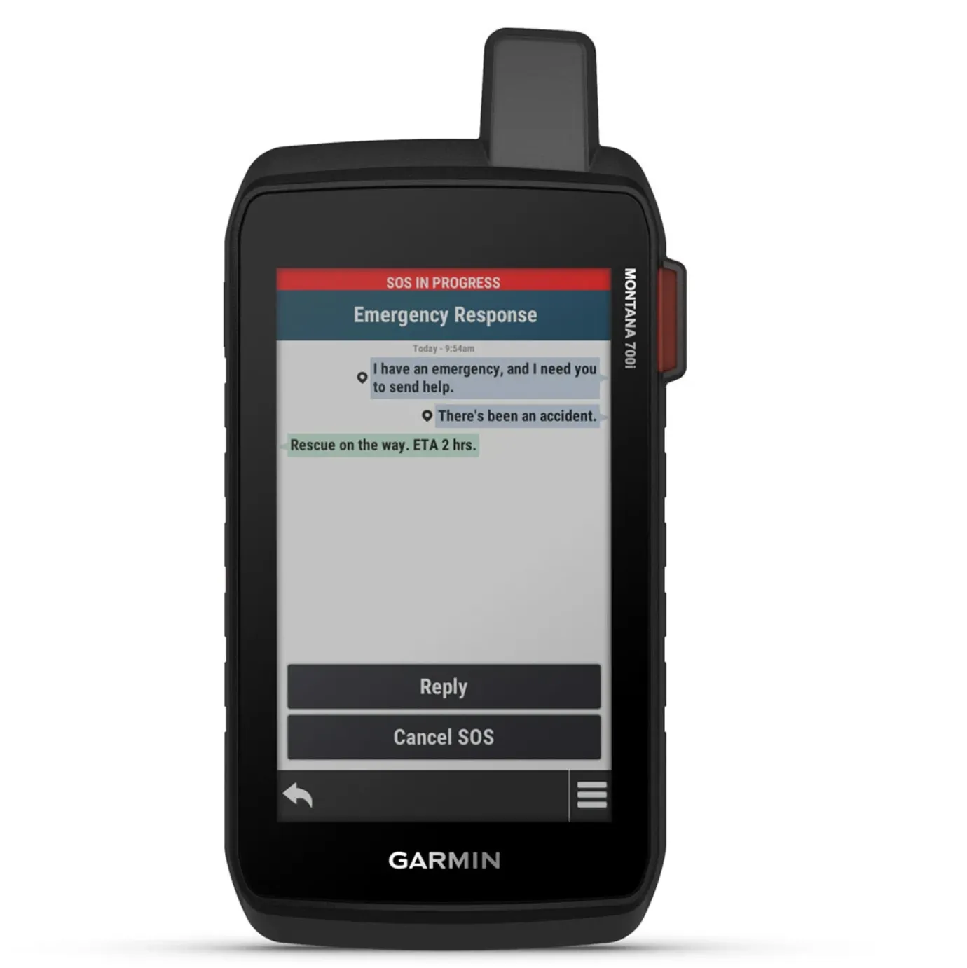 Garmin GPS Montana 700i Touchscreen with inReach