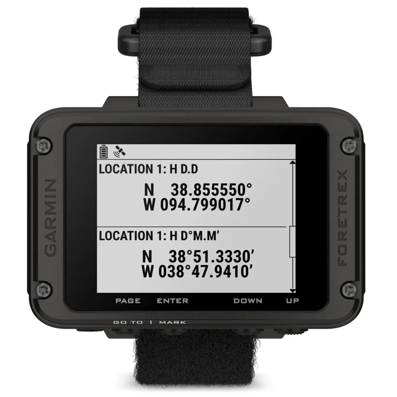 Garmin GPS Navigator Foretrex 801, Wrist-mounted