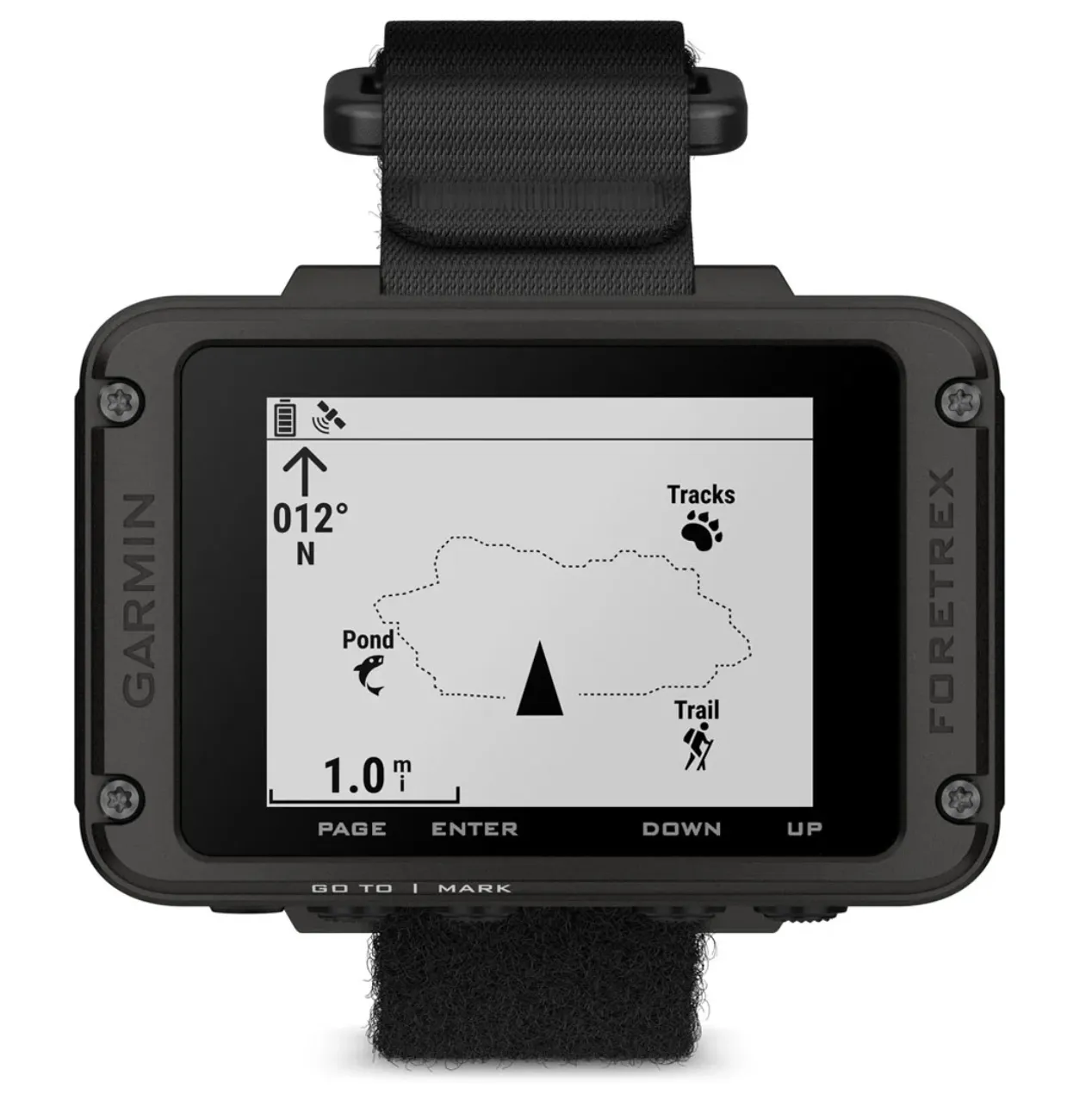 Garmin GPS Navigator Foretrex 801, Wrist-mounted
