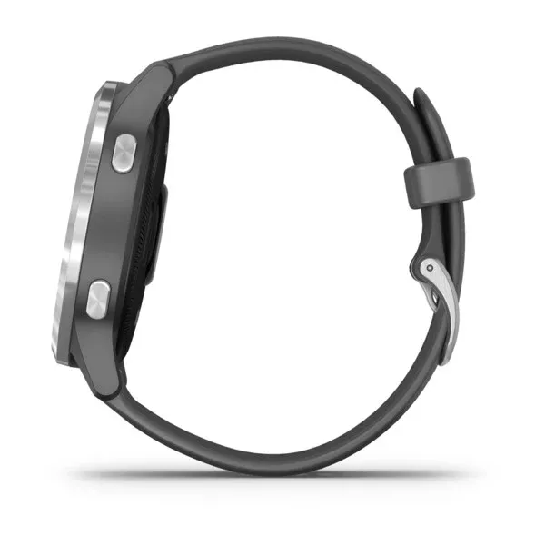 Garmin Vivoactive 4 Shadow Grey/ with Silver hardware