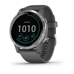 Garmin Vivoactive 4 Shadow Grey/ with Silver hardware
