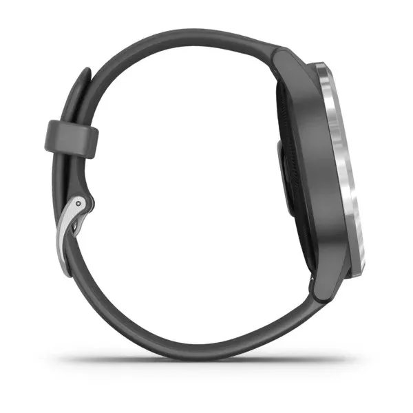 Garmin Vivoactive 4 Shadow Grey/ with Silver hardware