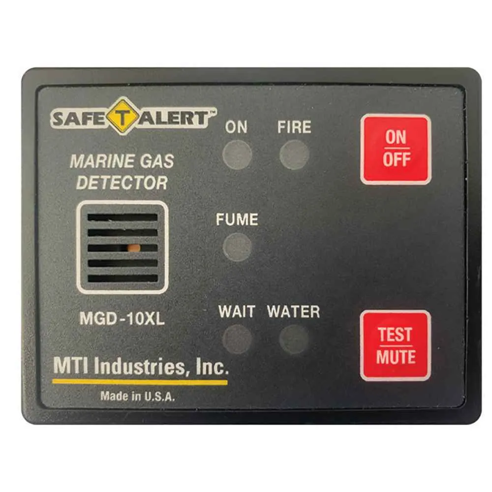 Gas Vapor Alarm Fume, Fire, Bilge Water - Black Surface Mount