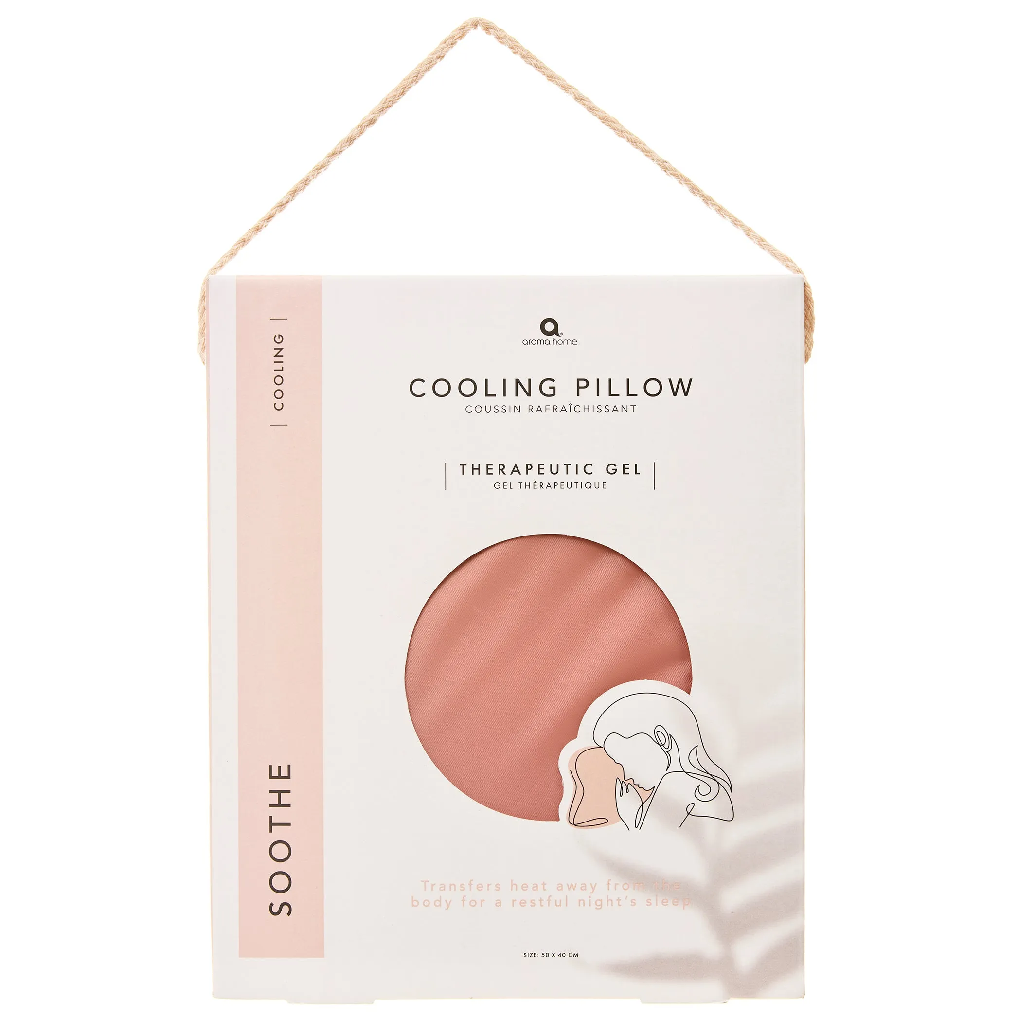 Gel Cooling Pillow - Pink