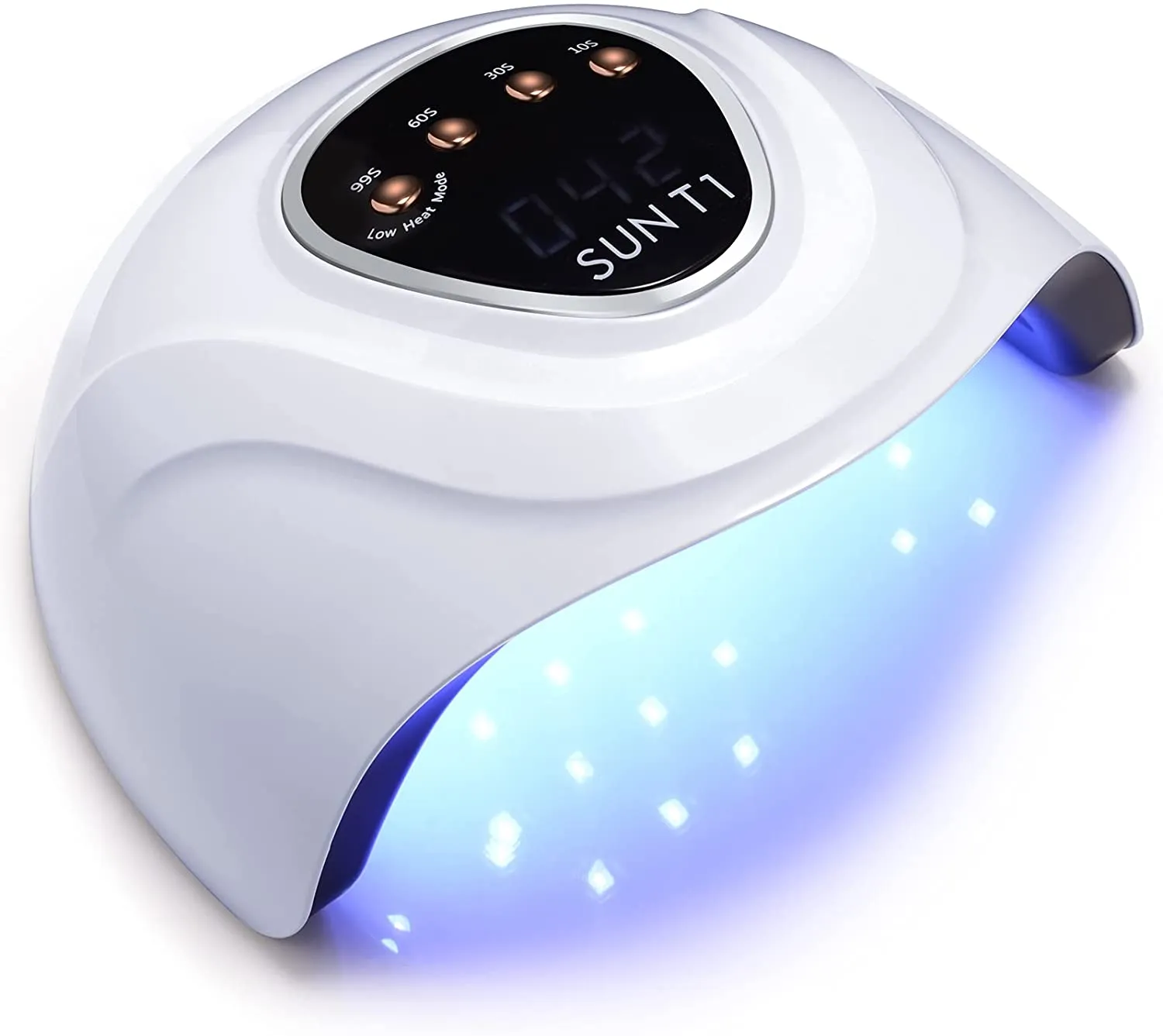 Gel UV LED Nail Lamp, Nail Dryer 80W Gel Nail Polish UV Nail Light manciure/Pedicure Sun Light Curing Lamp with 4 Timers Professional Nail Art Tools