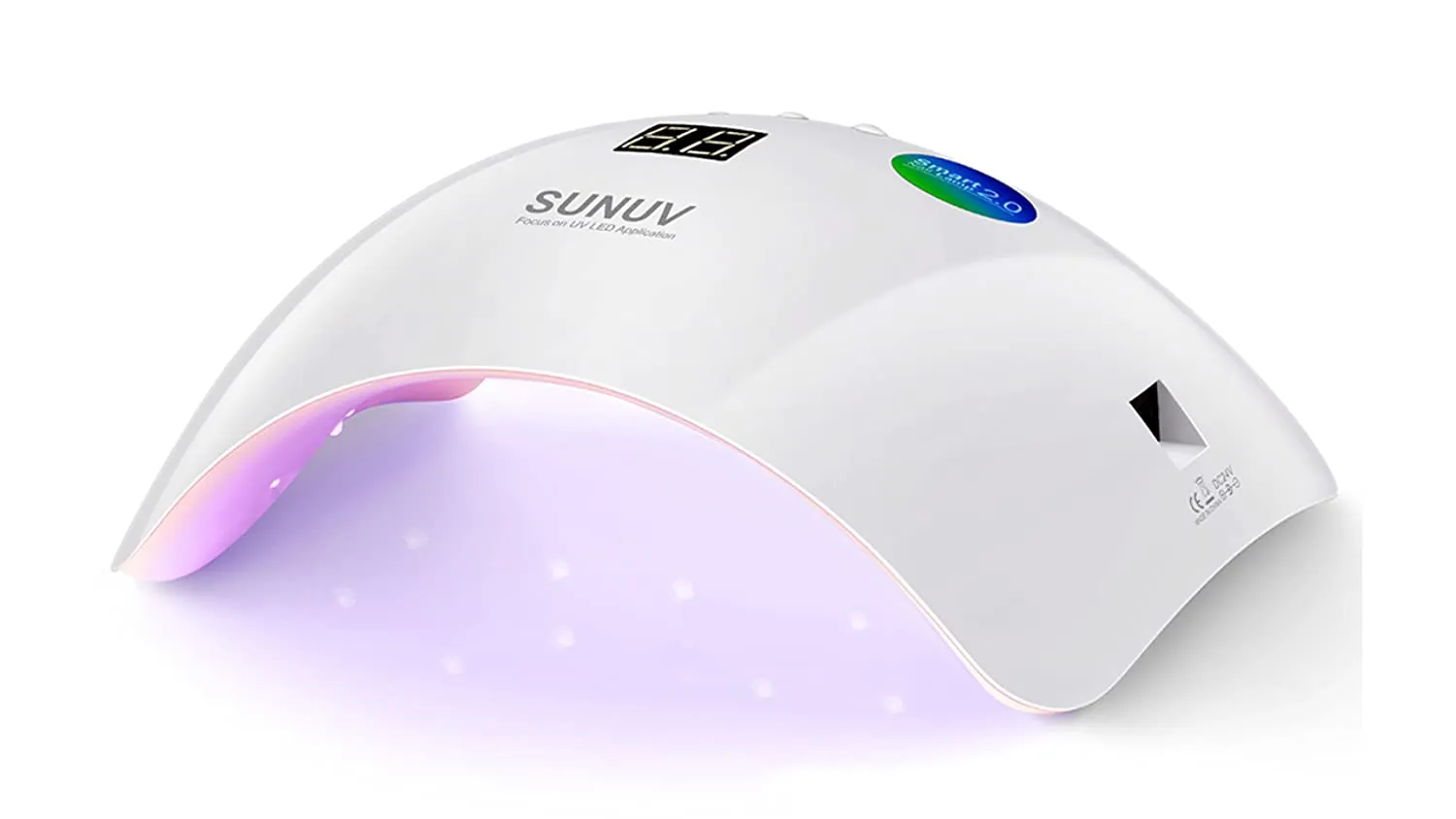 Gel UV LED Nail Lamp,SUNUV Nail Dryer 36W Gel Curing Light for Nail Polish with Aotu Sensor 3 Timers SUN8