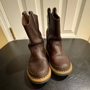 Georgia kids little George giant Wellington color soggy brown size 11