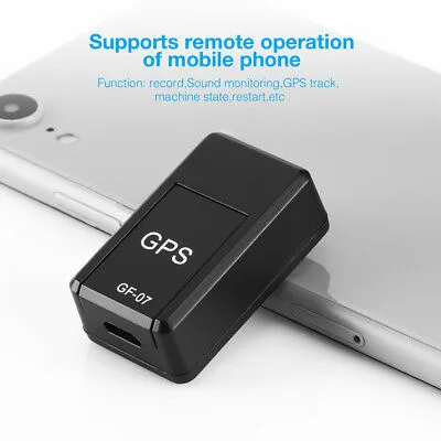 GF07 Magnetic GSM Mini Car SPY GPS Tracker Real Time Tracking Locator Device