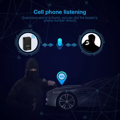 GF07 Magnetic GSM Mini Car SPY GPS Tracker Real Time Tracking Locator Device