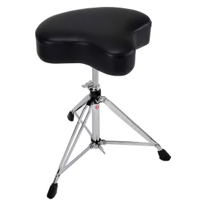 Gibraltar 6000 Series Double Braced Motostyle Drum Throne in Black