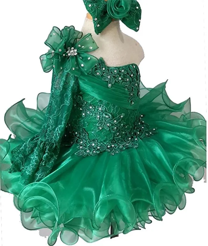 Glitz Pageant Dress/Toddler Performing Dress/ Dancing Dress/Baby Easter Dress/Infant Baby Cupcake Dress