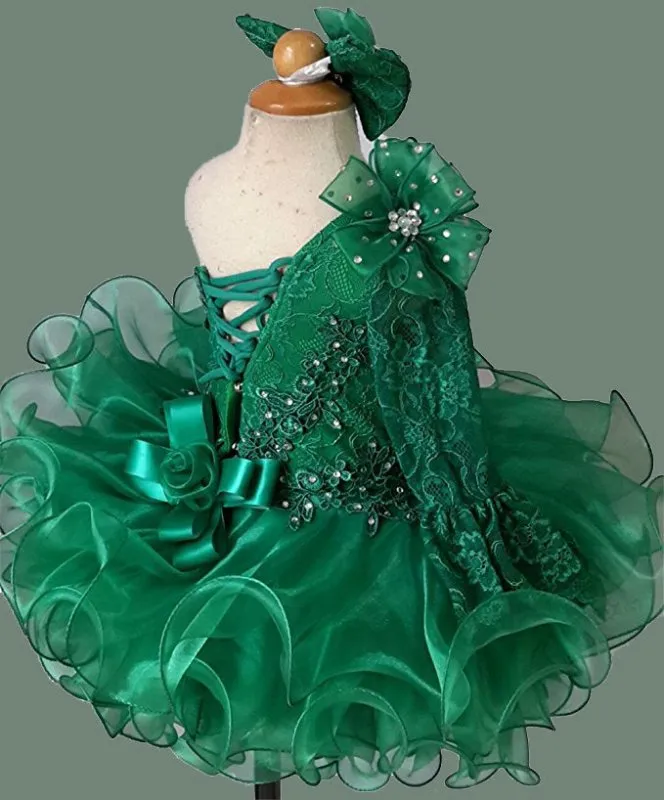 Glitz Pageant Dress/Toddler Performing Dress/ Dancing Dress/Baby Easter Dress/Infant Baby Cupcake Dress