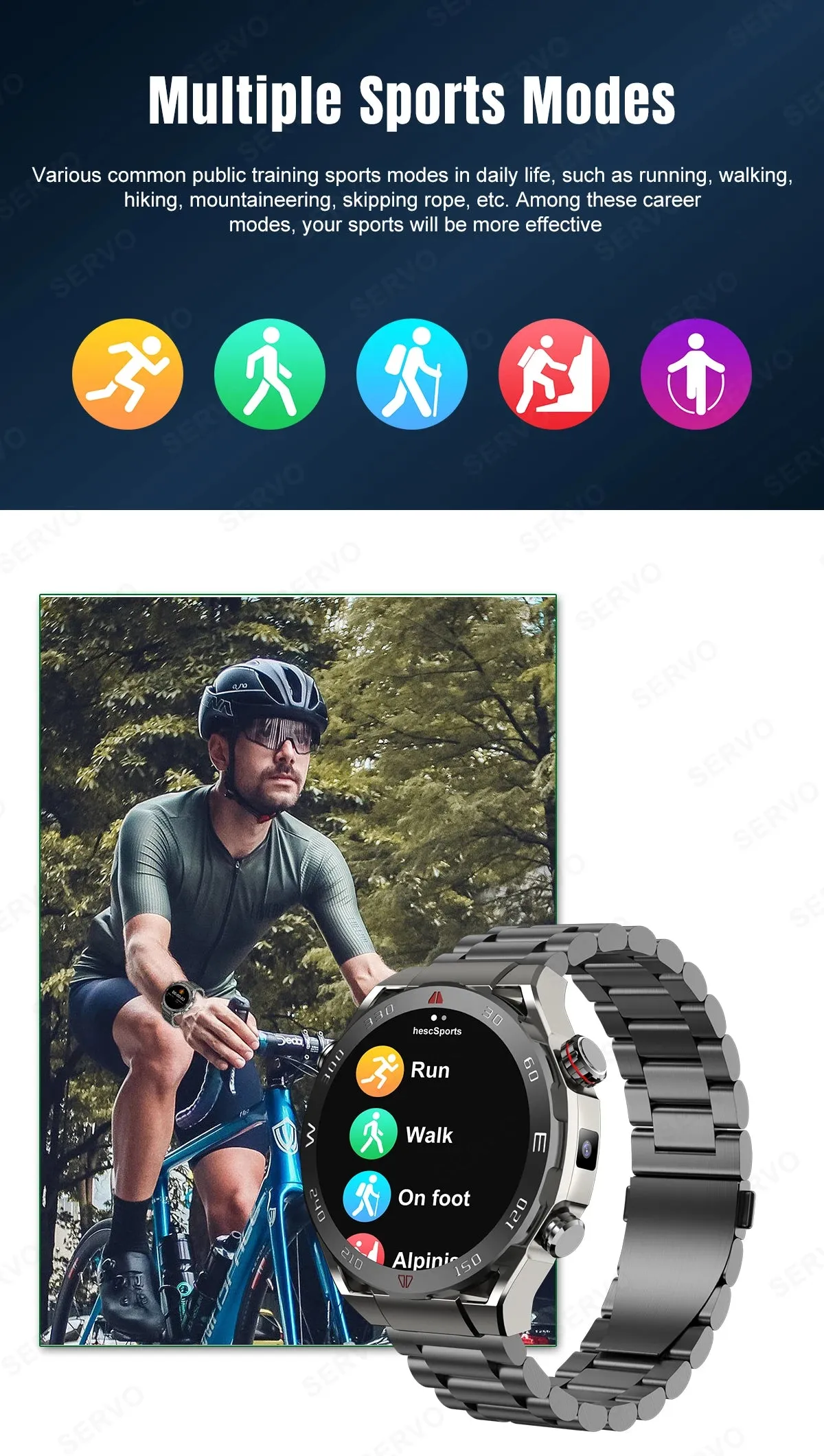 GPS Smart Watch with Heart Rate Monitor