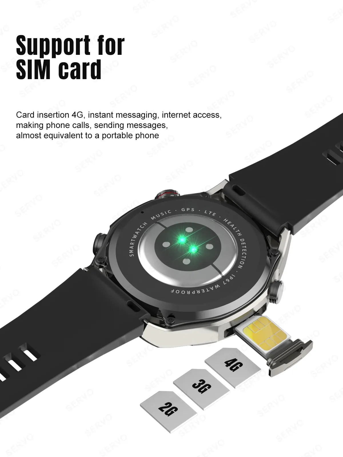 GPS Smart Watch with Heart Rate Monitor