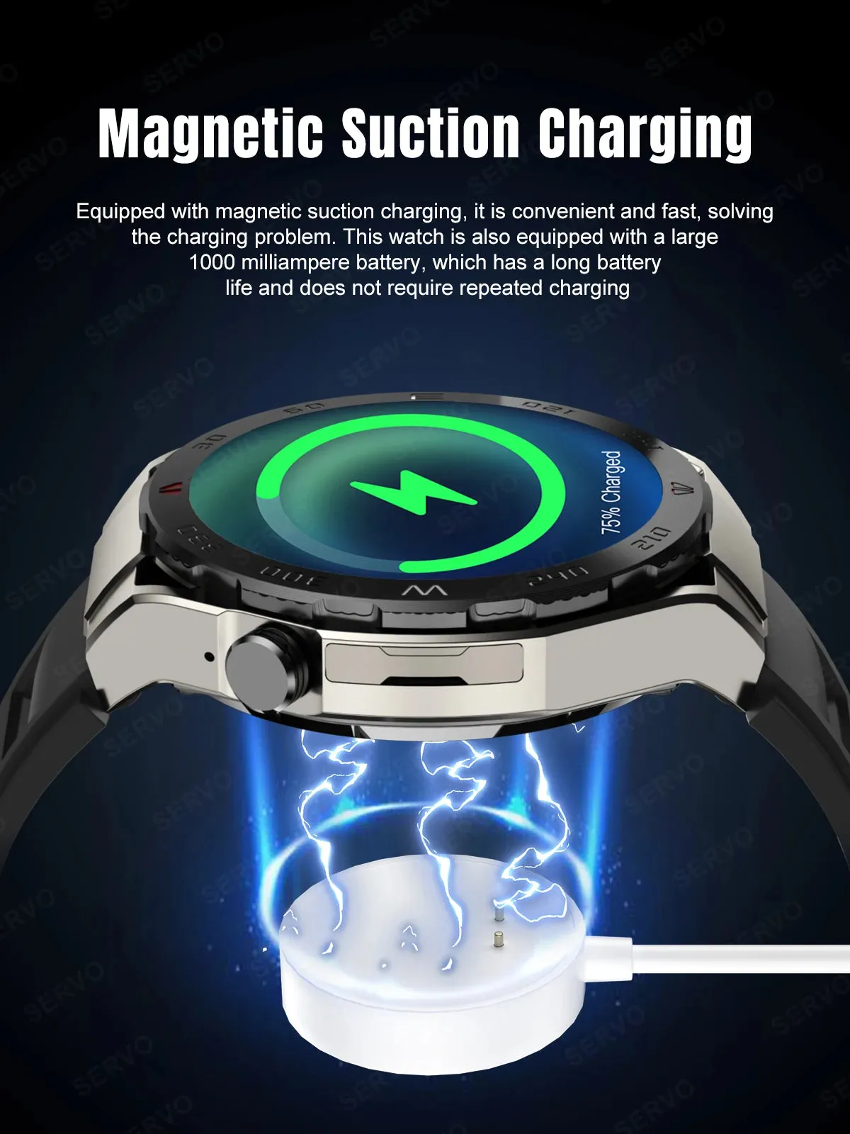 GPS Smart Watch with Heart Rate Monitor