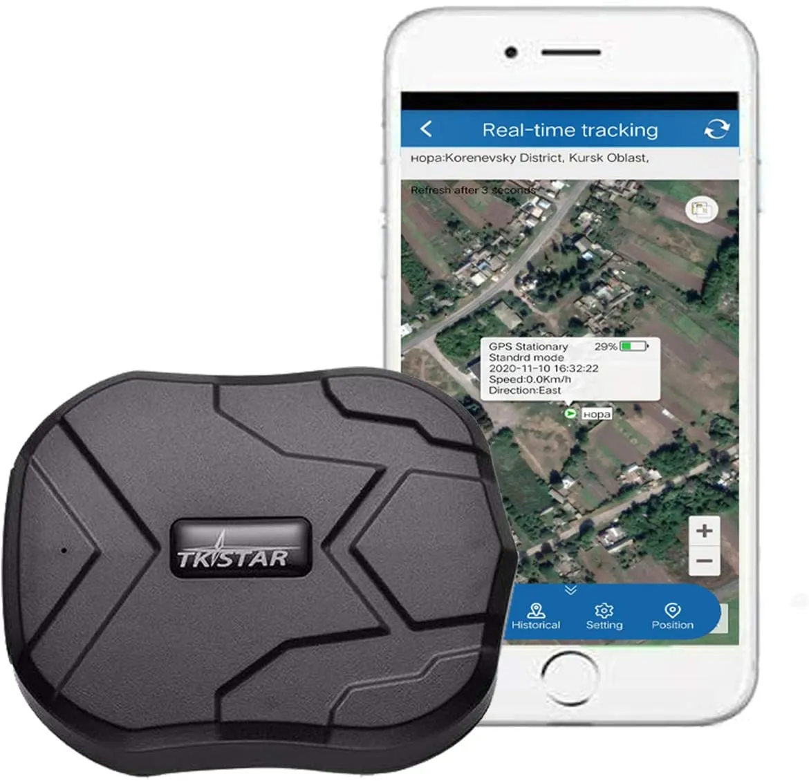 GPS Tracker 4G For Car Truck Boat Rechargeable Anti-Theft No Monthly Fees