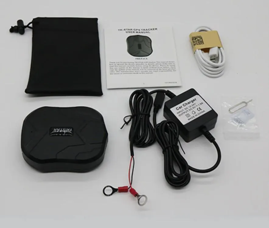 GPS Tracker 4G For Car Truck Boat Rechargeable Anti-Theft No Monthly Fees