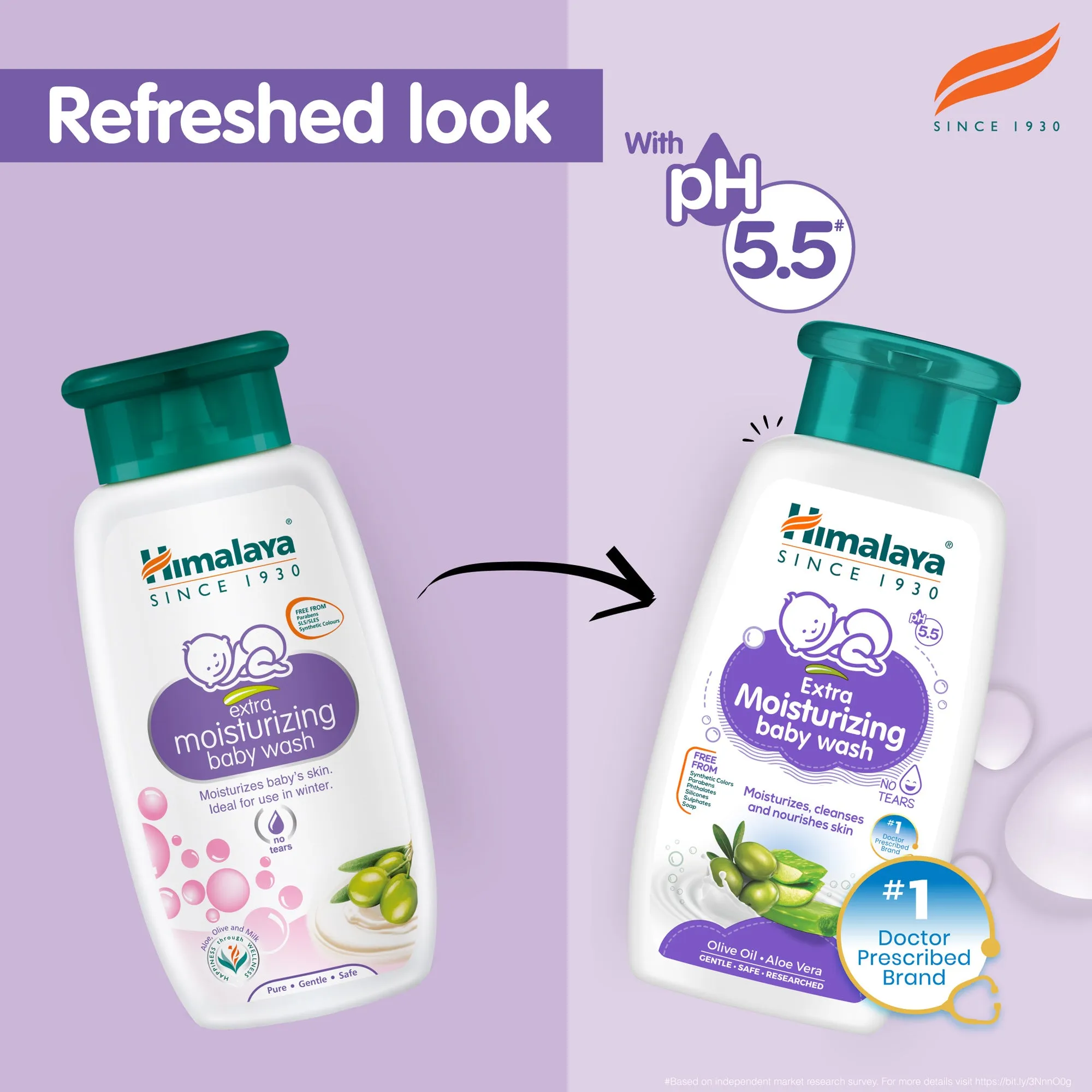 Himalaya Extra Moisturizing Baby Wash
