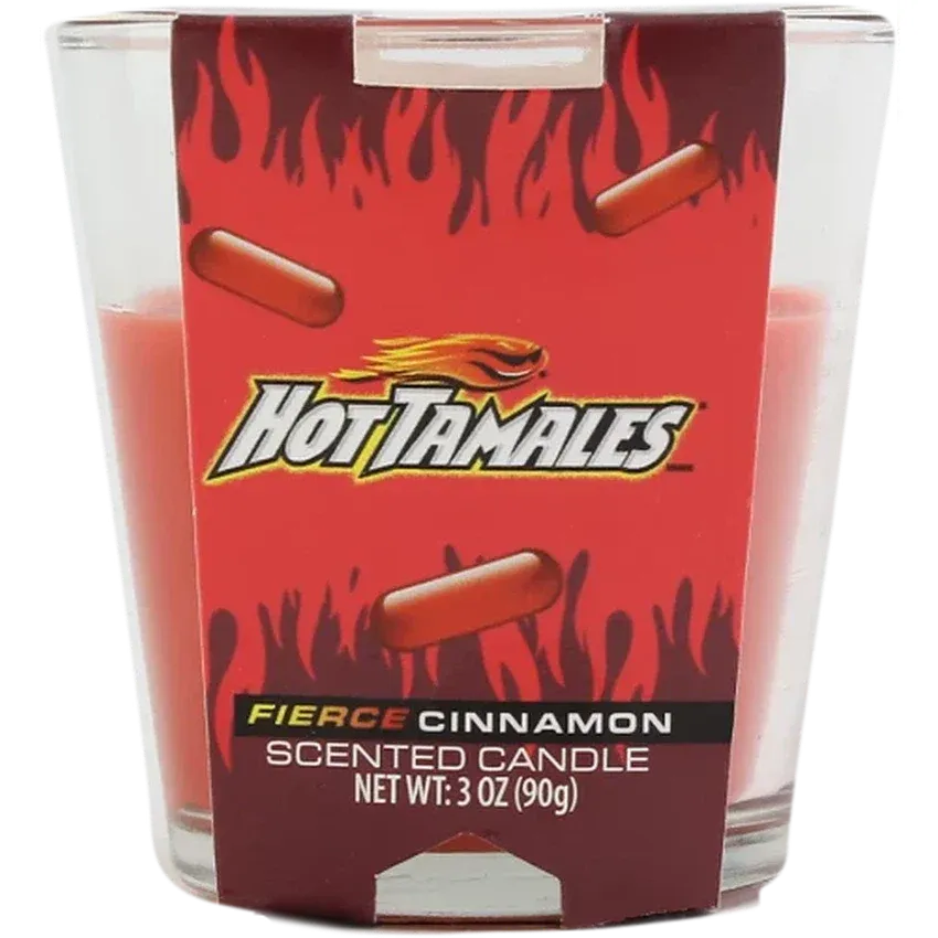 Hot Tamale Candy 3oz Candles - Cinnamon Scented - (Various Count)