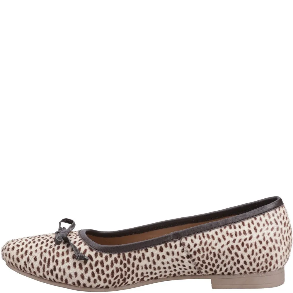 Hush Puppies Naomi Suede Ballet Shoes