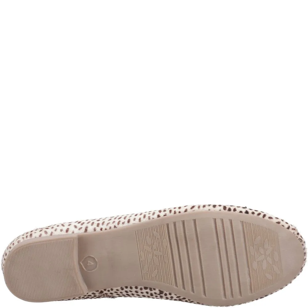 Hush Puppies Naomi Suede Ballet Shoes