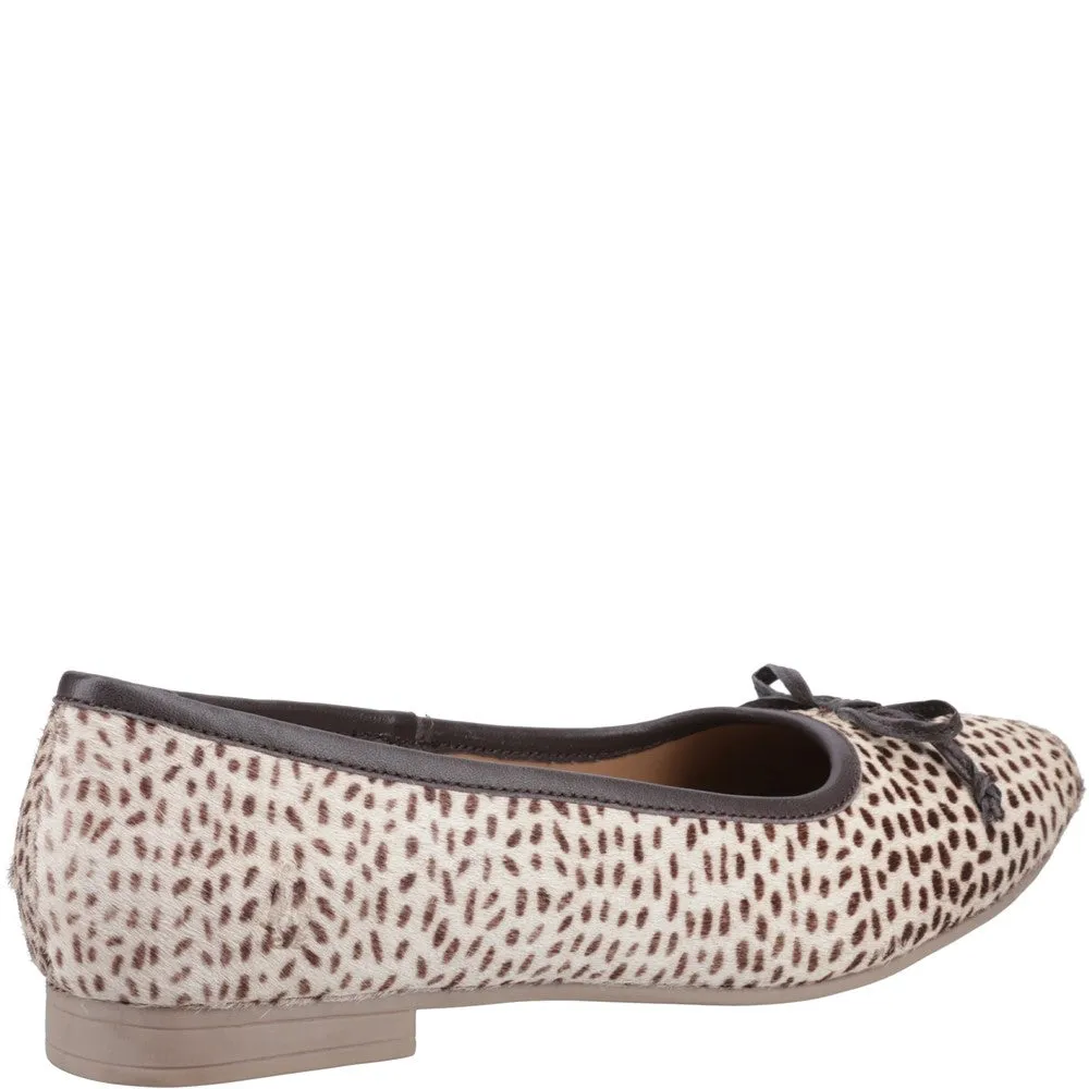 Hush Puppies Naomi Suede Ballet Shoes