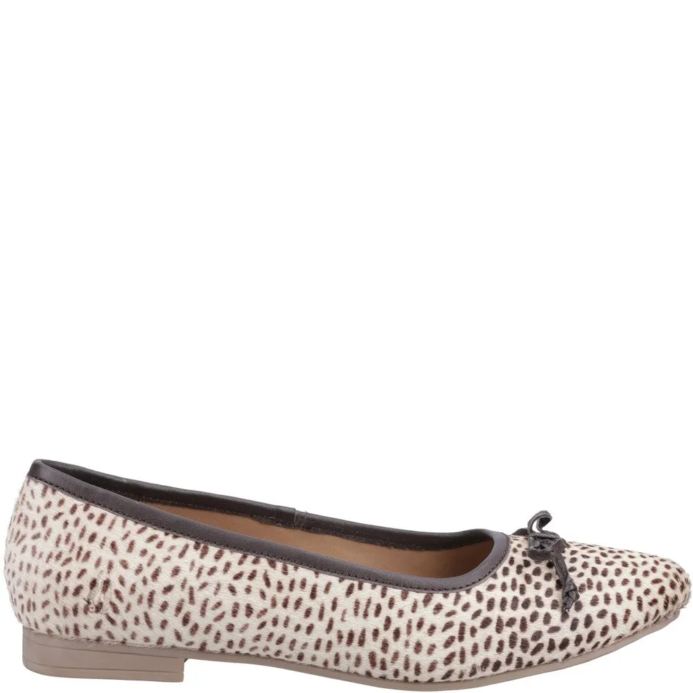 Hush Puppies Naomi Suede Ballet Shoes