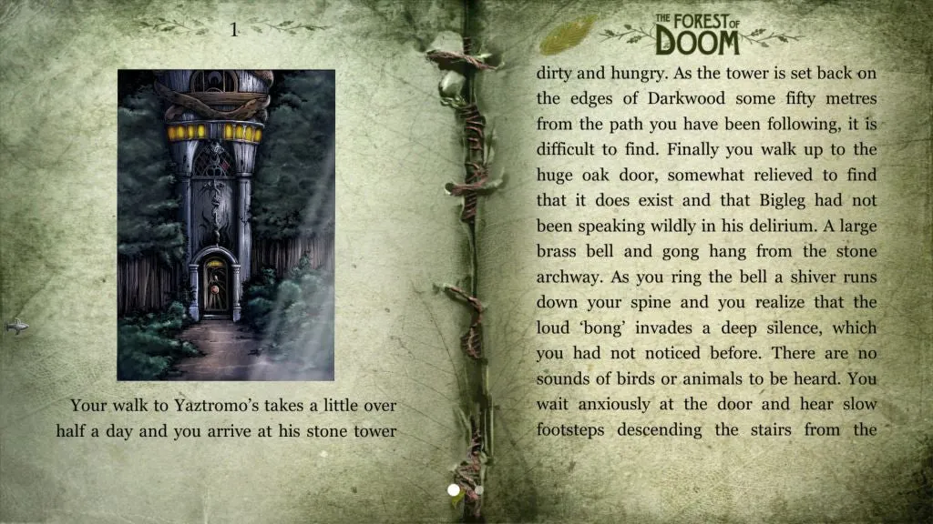 Ian Livingstone's  The Forest of Doom (PC/MAC/LINUX)