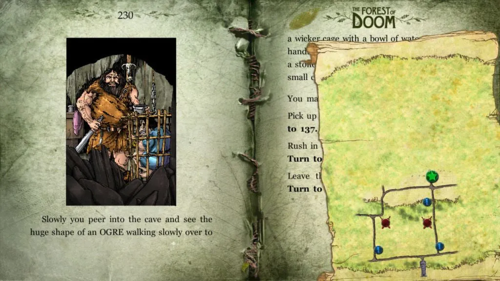 Ian Livingstone's  The Forest of Doom (PC/MAC/LINUX)